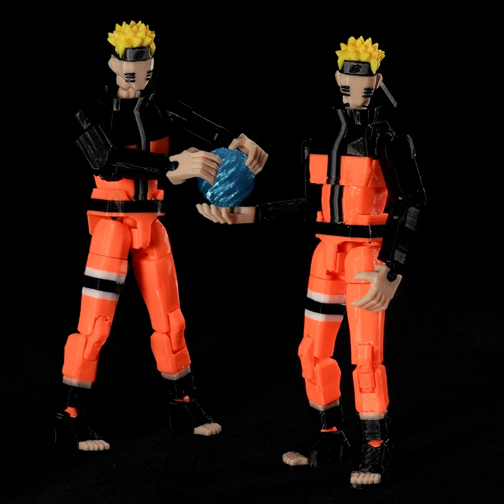 3D Printed NARUTO Toys Action Figures Ninja Anime Dummy13 Lucky