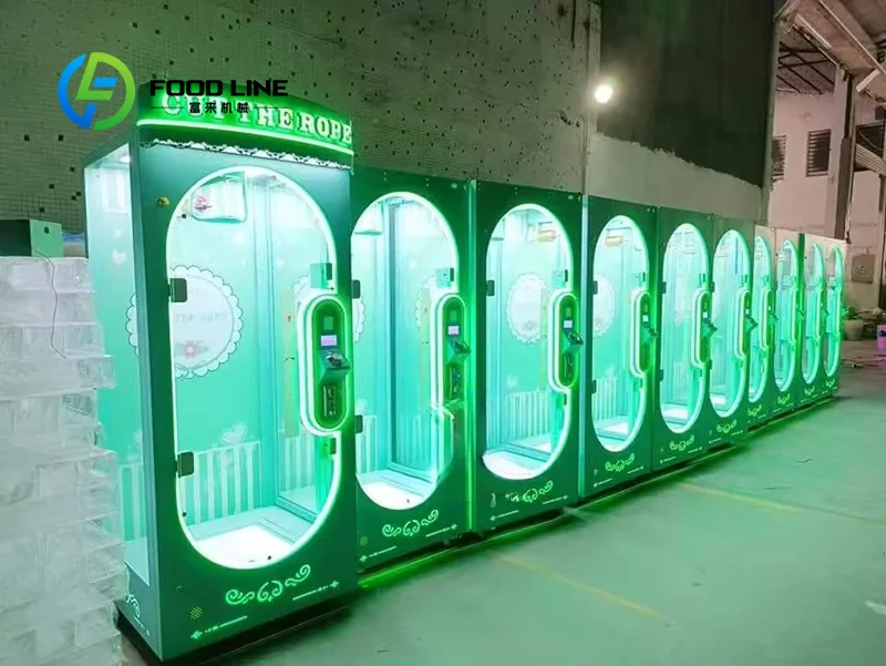 Indoor Pink Date Doll Aluminum Rail Scissors Prize Vending Coin Operated Skill Arcade Game Machine