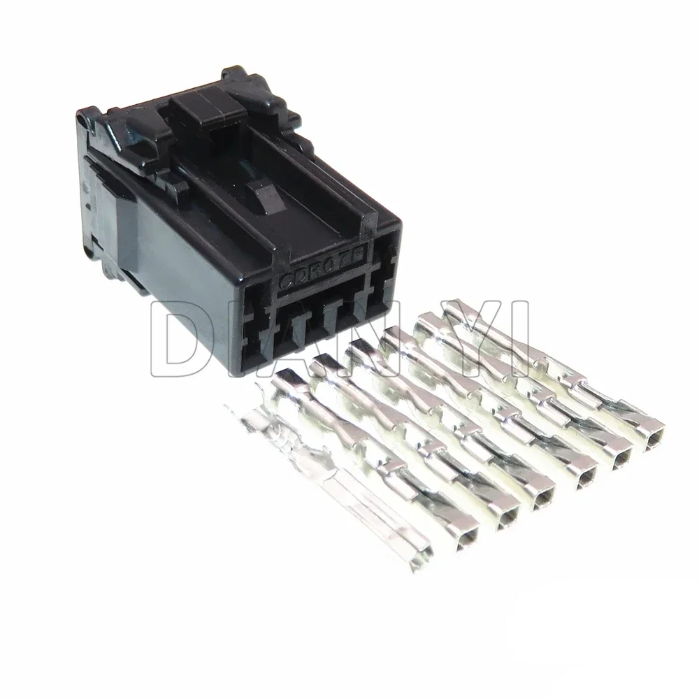 1 Set 7 Way Automobile Wire Cable Socket With Terminal Car Unsealed Adapter AC Assembly With Cables PH845-07020 Auto Connector