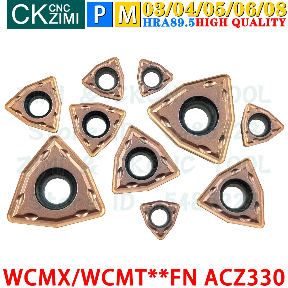 WCMX WCMT 030208 040208 050308 06T308 080412 FN ACZ330 Carbide Insert WC U Drill Turning Insert CNC Indexable Turning Lathe Tool