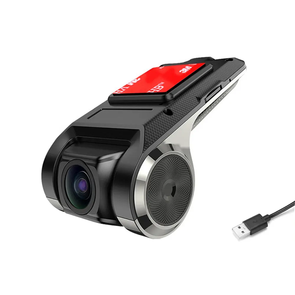 Jundof Dash CAM ADAS Car DVR สำหรับรถยนต์เครื่องเล่นดีวีดีระบบแอนดรอยด์ระบบนำทาง dashcam Dvrs วิดีโอ HD 720P USB บัตร TF 16G/32G เครื่องบันทึกอัตโนมัติ