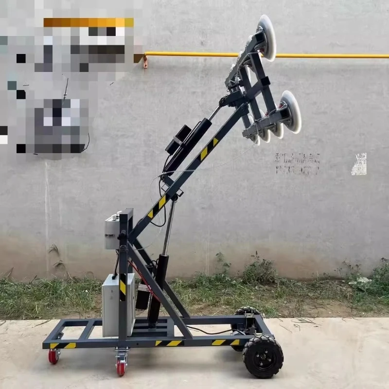 

Vacuum suction cup glass installation car modified manipulator electric walking