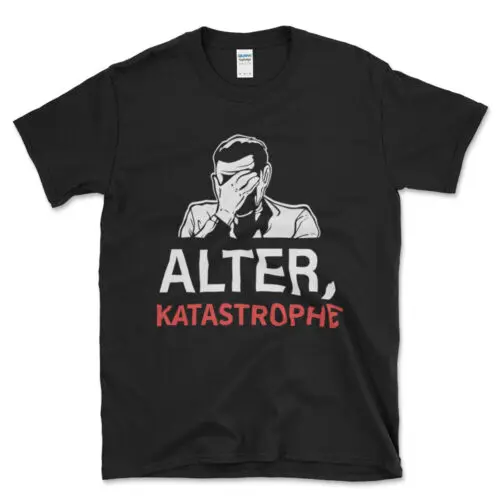 Neu Alter Katastrophe Facepalm Männer Geschenk T-Shirt