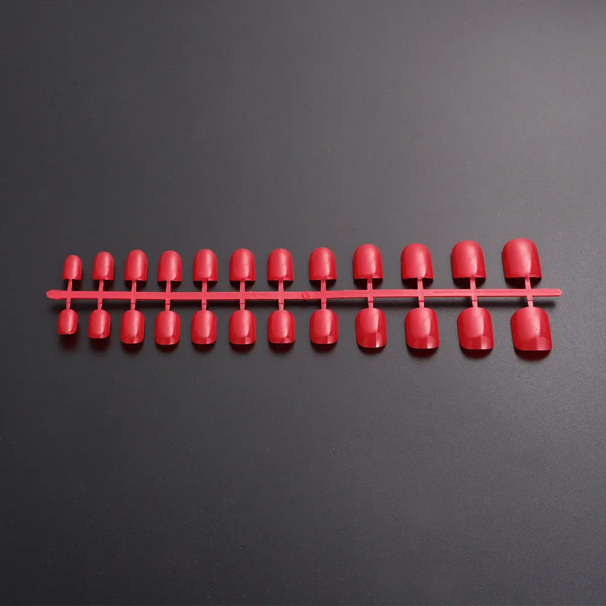 120Pcs Full Cover False Nails Multi-Size Coffin Acrylic Nail Tips Perfect Length for Salon Home Manicure