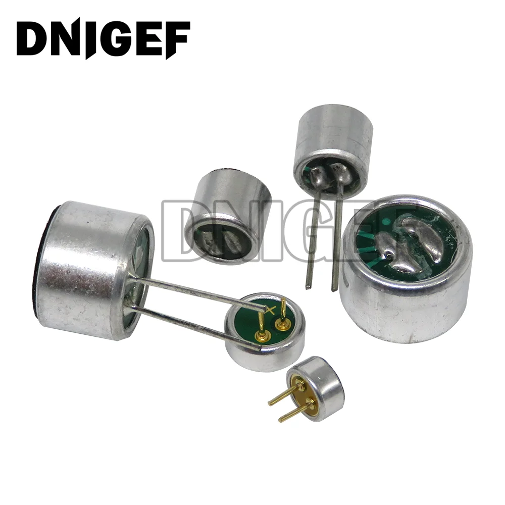 10pcs MIC Condenser Microphone Electret Microphone Pickup 6x5mm 9x7mm 4.5x2.2mm 6x2.2mm 6*5mm 4.5*2.2 6*2.2mm MP3 Accessori