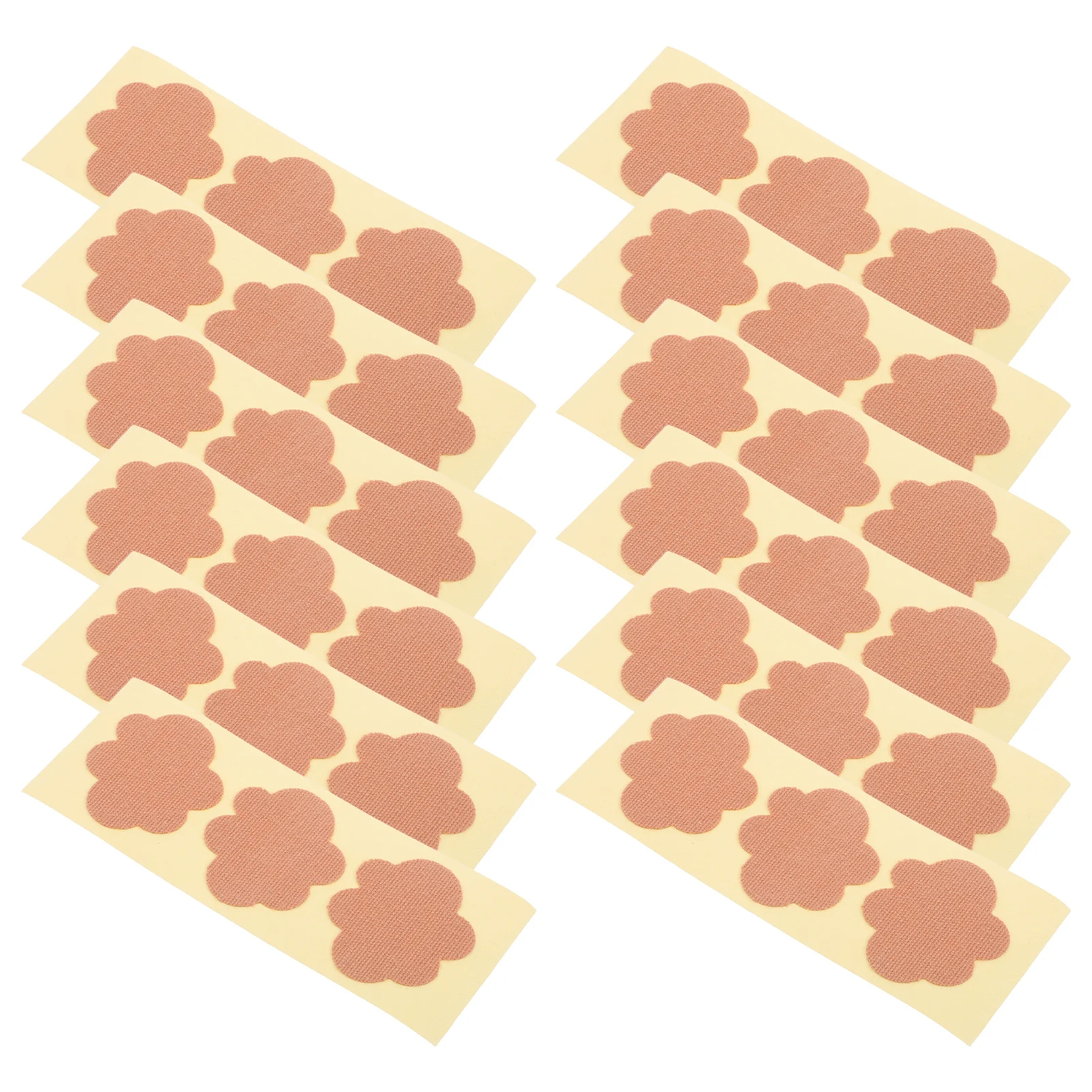 

20 Sheet Antiwear Pointed Shoes Heel Pads Women Elastic Fabric Footcare Sticker Waterresistant Sweepproof