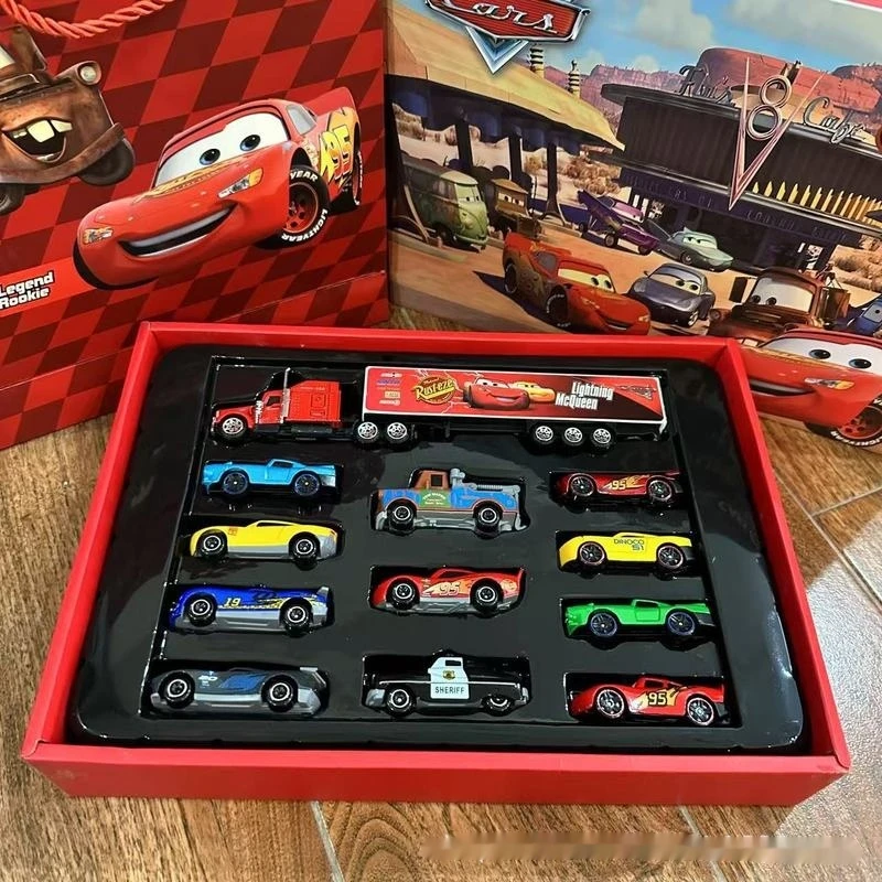 6-7 قطعة/المجموعة الساخن بيكسار سيارة 3 البرق ماكوين العم شاحنة جاكسون العاصفة 1:55 دييكاست البلاستيكية نموذج سيارة لعب الاطفال الصبي عيد الميلاد طفل هدية