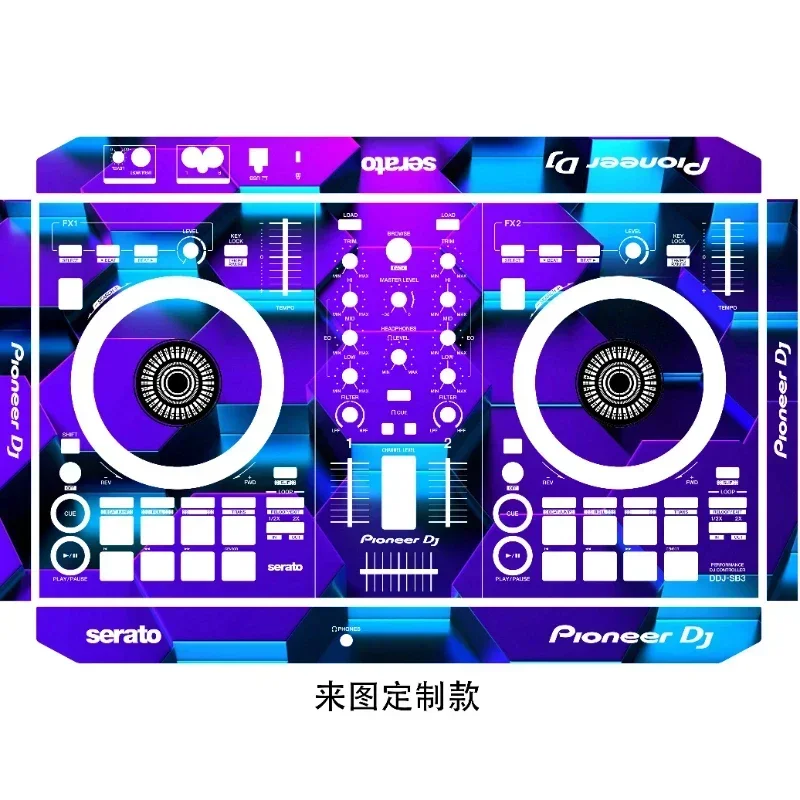 Pioneer DDJ-SB3 Controller Panel Film Pioneer Personality Colorful