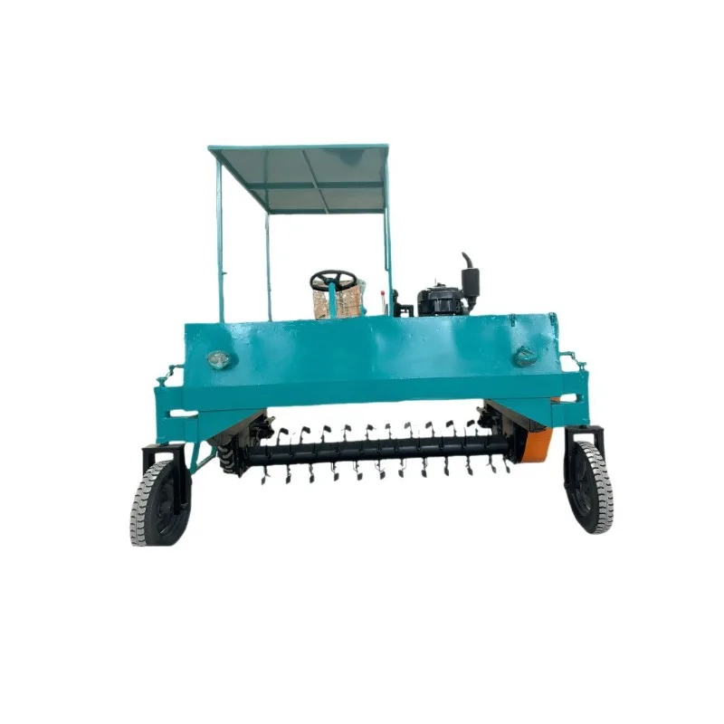 Wheeled pile turning machine four-wheel drive turning machine