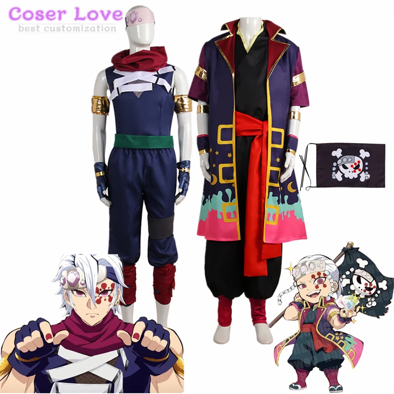 

Uzui Tengen Ninja Halloween Outfits CarnivalConvention Cosplay Costume
