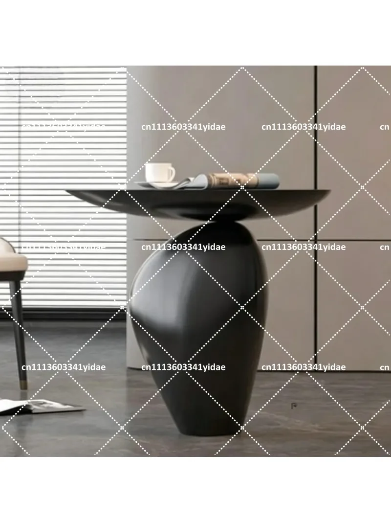 Nordic Cobblestone Side Table Coffee Table for Living Room Sofa Corner Decor Art Ornament Tea Table view 3