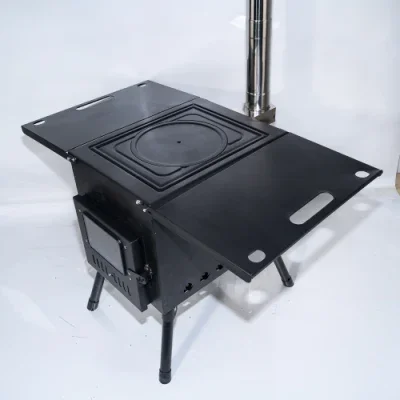 

Outdoor Camping Wood Stove Portable Heating Wood Burning Tent Stoves Portable Folding Burning Firewood Travel Furnace Stove