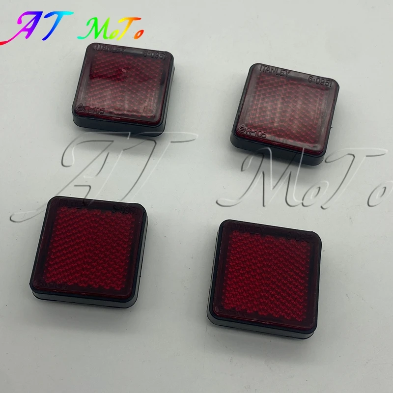 مناسبة لعاكس Honda DIO 50 AF52 Julio، شعار عاكس، عاكس تحذير عاكس بلاستيكي #2