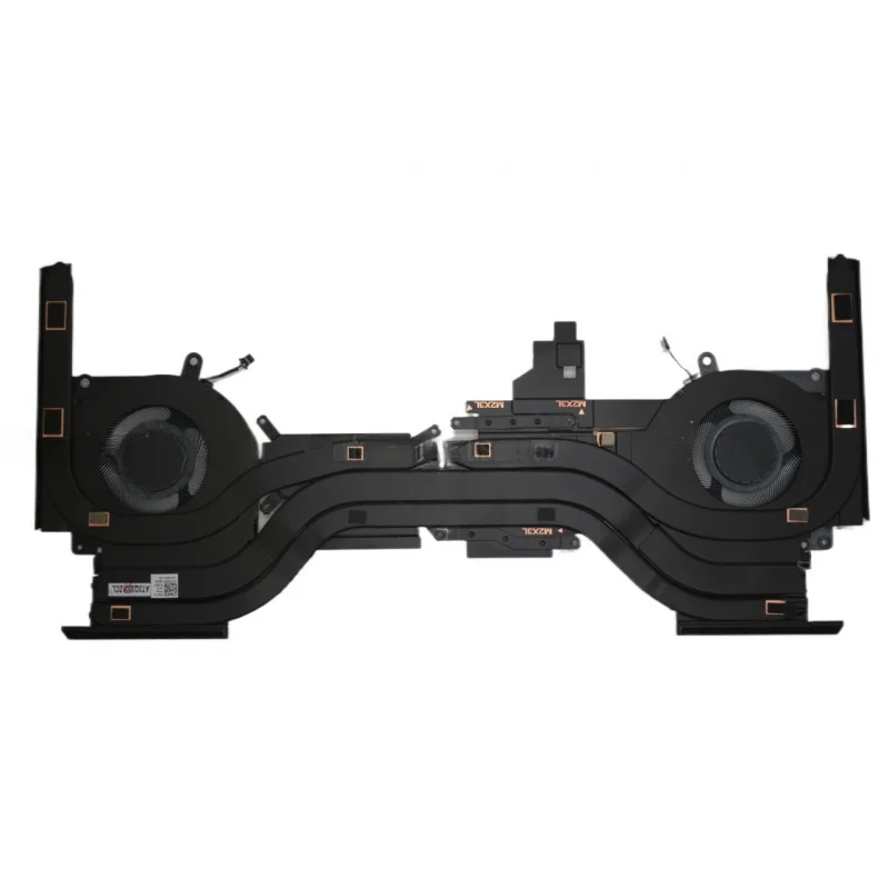 H  New For Dell Alienware X17 R2 CPU Graphics Heatsink With Fan YV8VF 0YV8VF