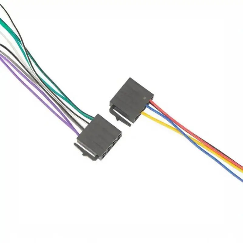 New Automotive Wiring Harness For Car Radio Replacement With Standard Color Code Markings