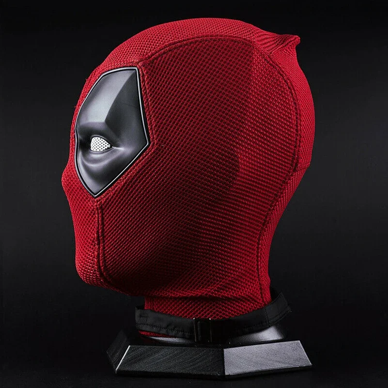 Máscara de Cosplay de Nico Shuai, cubierta de cabeza de dragón, casco de malla de algodón de punto, película de Anime, Deadpool, fiesta de Halloween, accesorios de disfraces de Carnaval