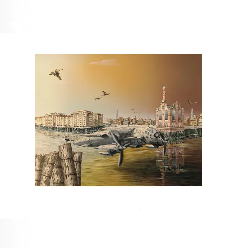 Thierry Van Quickenborne In London , Art Print Canvas Poster, Living Room Decor, Home Wall Picture