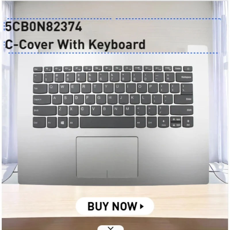 

5CB0N82374 C-Cover with Keyboard FOR LENOVO FOR IDEAPAD Keyboard Upper Case Palmrest Shell Cover 320 14IKB 14IAP 14AST