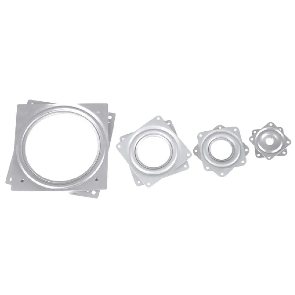 2/3/4/6 Inch Hollow Furniture Hardware 360 Degrees Swivel Plate Free Rotating Ball Bearing Lazy Susan