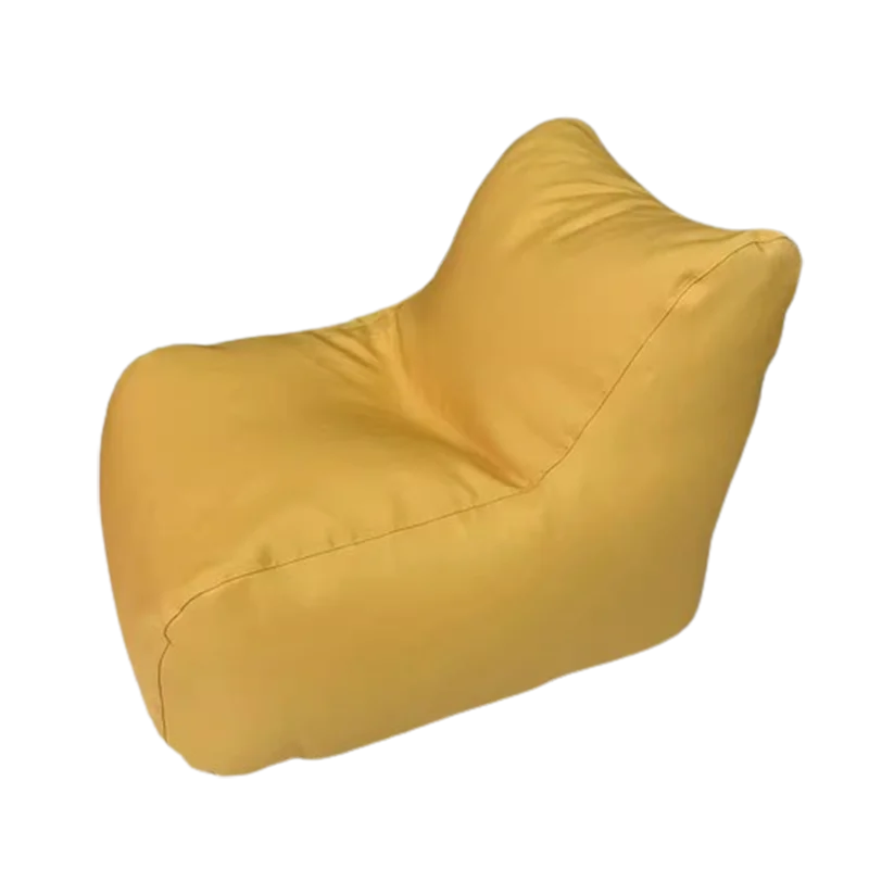 Sofá Puffy relaxante com Puffs para decoração ao ar livre, Beach Bean Bag, Soft Recliner, Lazy Rest, Cute