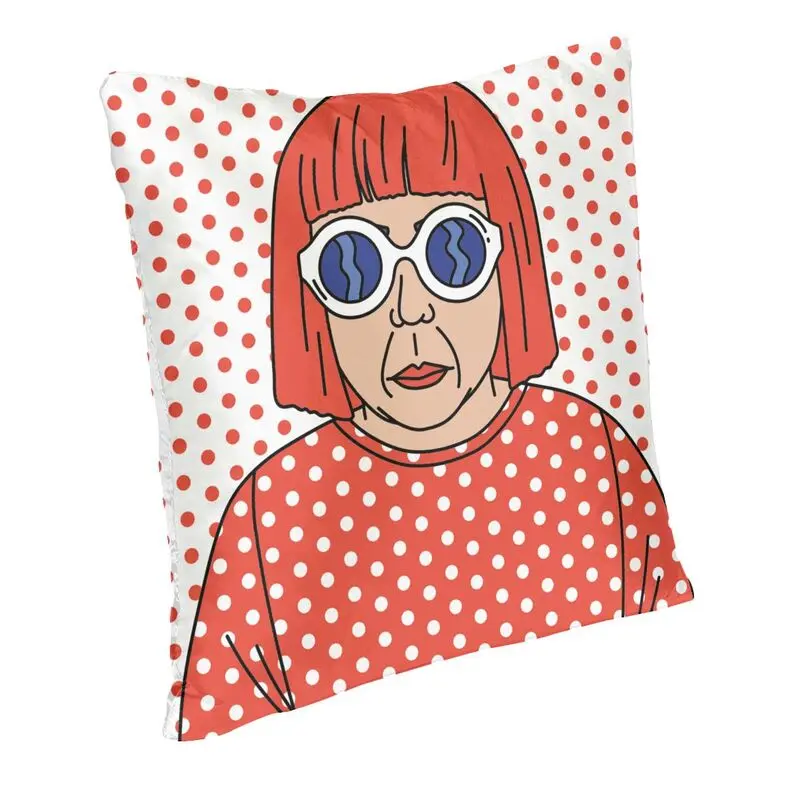 Fashion Pop Art Yayoi Kusama Cushion Cover 40x40cm Home Decor Pumpkin Abstract Printing Throw Pillow Case Sofa Chair Pillowcase