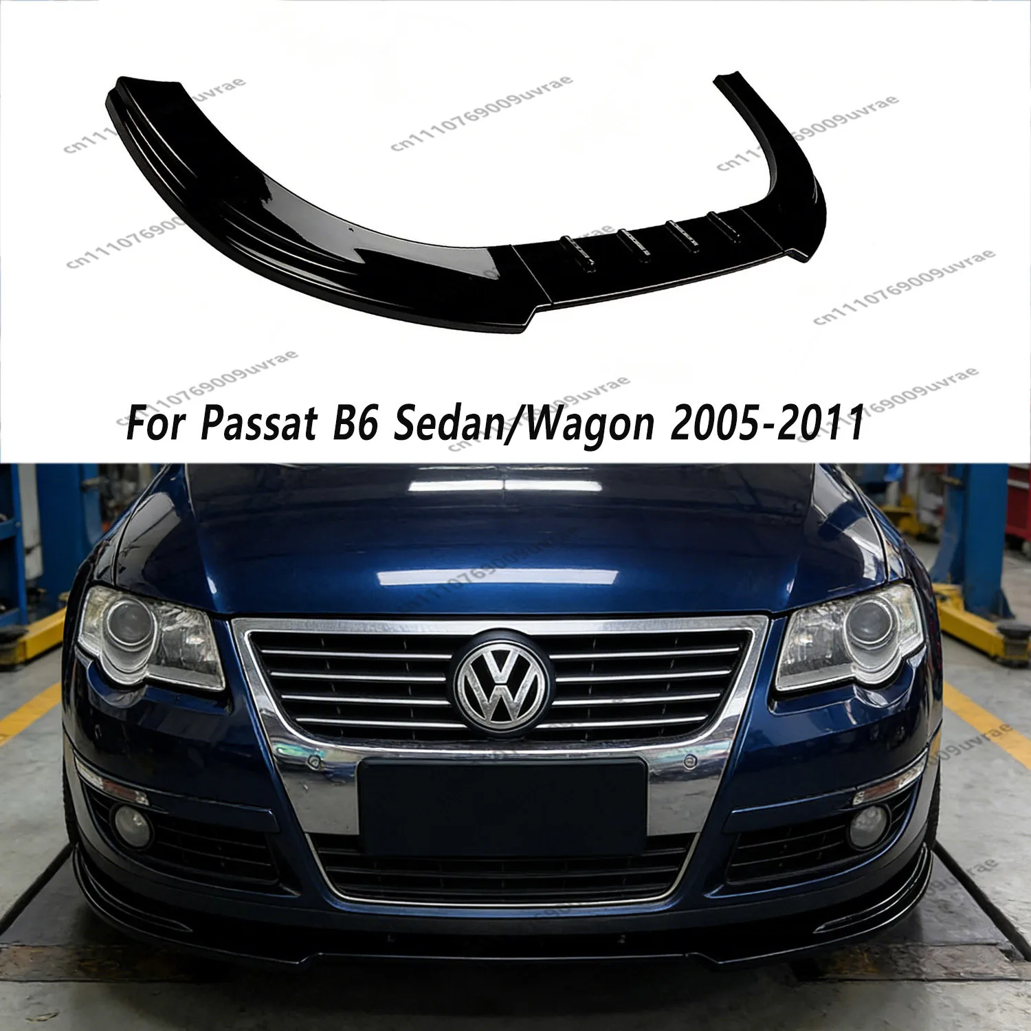 

Max Style ABS Front Bumper Lip Spoiler Splitter Diffuser Blade For VW Passat B6 3C Sedan/Virant TSI TDI Basic 2005-2010 Tuning