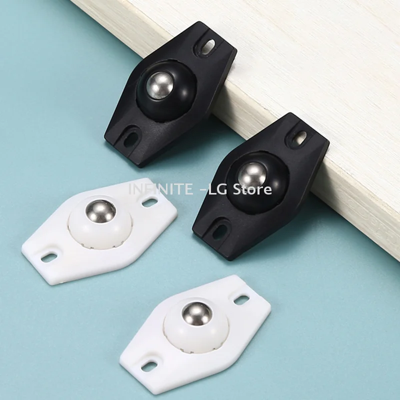 4Pcs Roda Kastor Perekat Putar 360 Derajat, Roda Putar Tempel, Roda Putar Tempel, Kit Roda Perekat