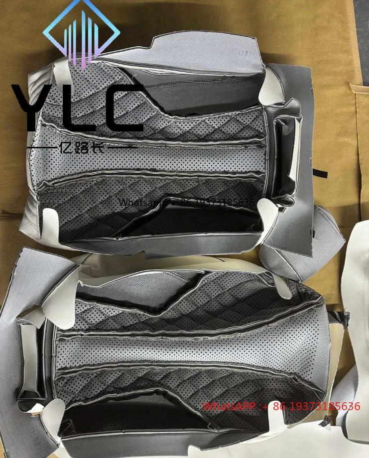 مصنع فاخر الأصلي غطاء مقعد السيارة الماس خياطة مخصص صالح الجلود مقعد السيارة لبنز G الفئة G500 W463 W464 G63 G65