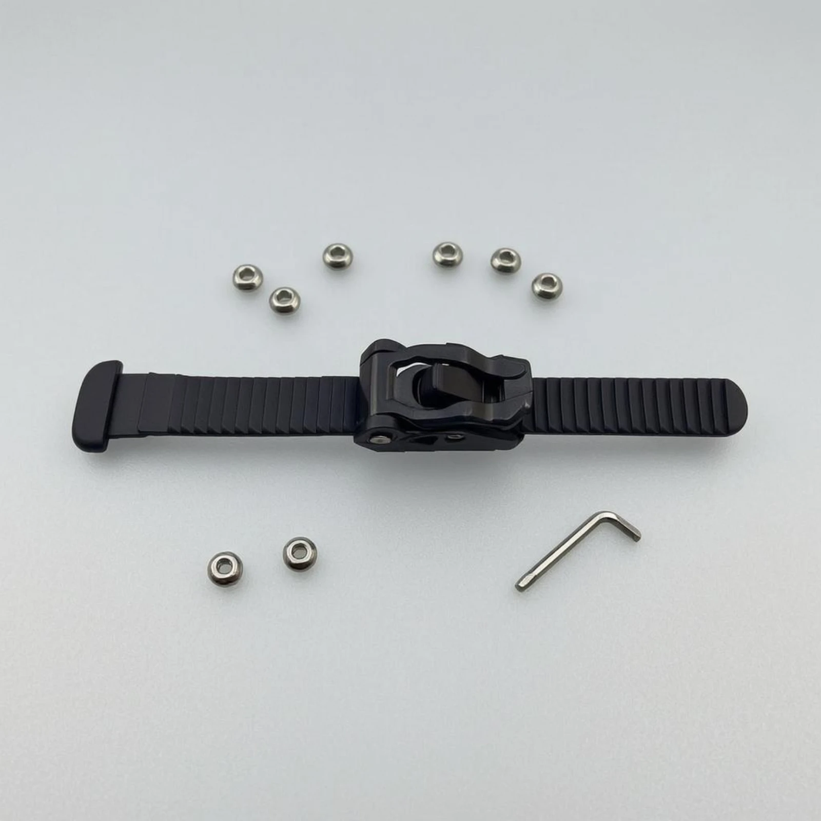 

Roller Skate Buckle Strap Assembly Replacement Roller Skate Buckle Strap Sports Accessory Easy to Install Adjustable