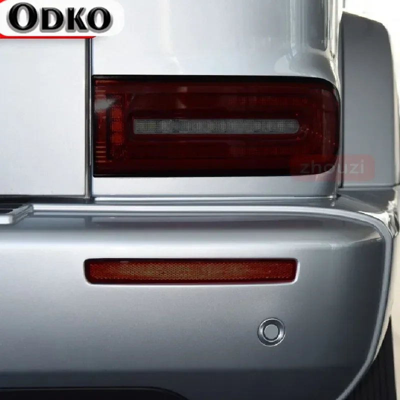 For Mercedes Benz G Class W463 2019 2020 2021 Car Headlight Tint Black Protective Film Taillight Transparent TPU Sticker AMG