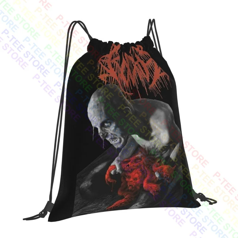 Bloodbath-Nightmares Made Flesh Ss Entombed Dismember Katatonia Drawstring Bags Gym Bag School Bags For Travel