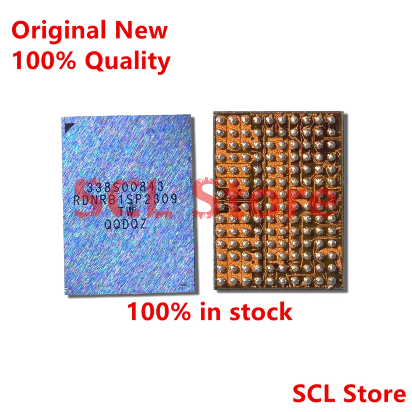 (1-10 قطع) 338S00843 شرائح شحن قوة تعزيز IC آيفون 14 15 سلسلة 14Pro 14ProMax 14Mini 15Pro 15ProMax 15Mini