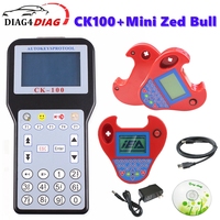 Newest CK-100 Universal Car Key Maker Tool Multi-Language CK100 V99.99 With 1024 Tokens Auto Key Programmer Mini Zed bull