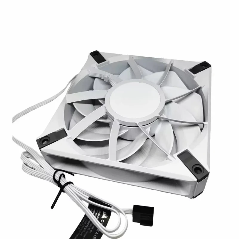 Вентилятор для корпуса Corsair AF120 ELITE Silent 12025, 12 см, с регулировкой скорости PWM, без RGB-подсветки