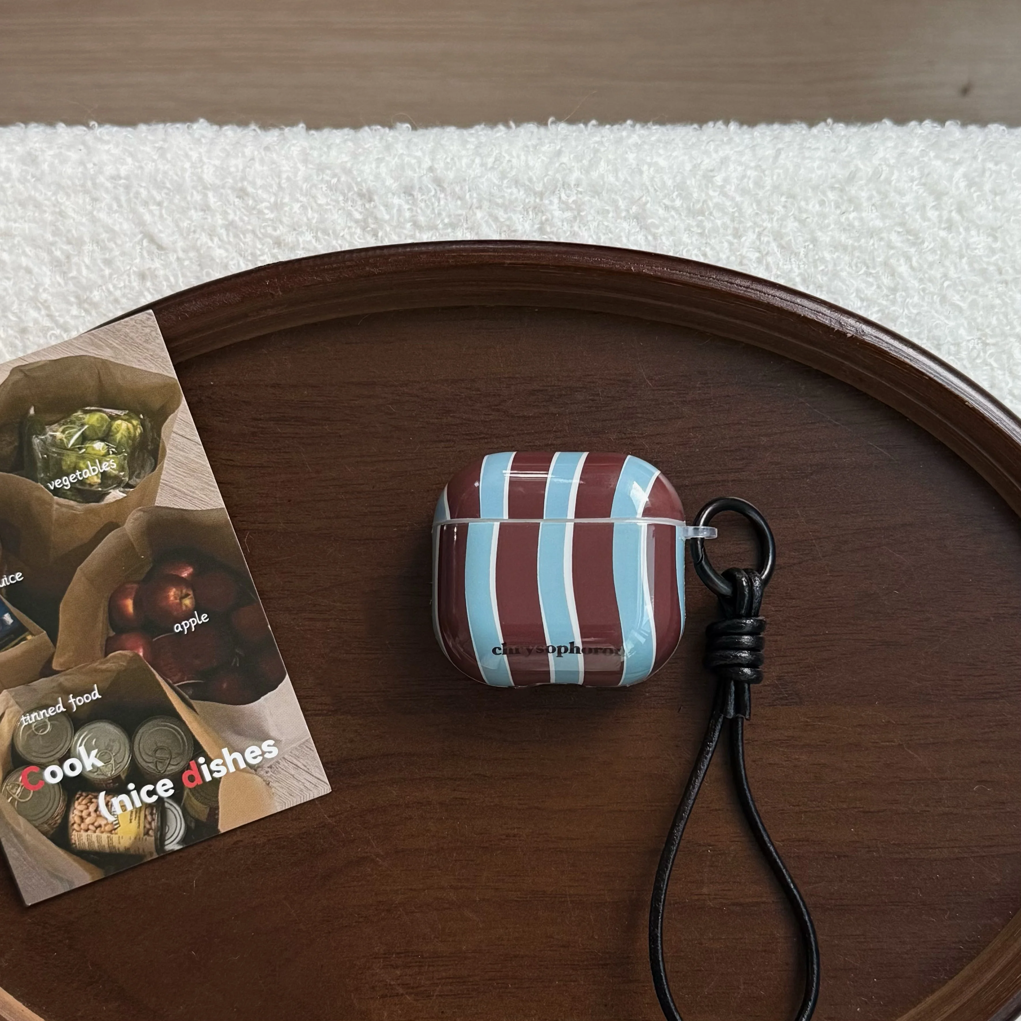 Blue And Brown Stri…