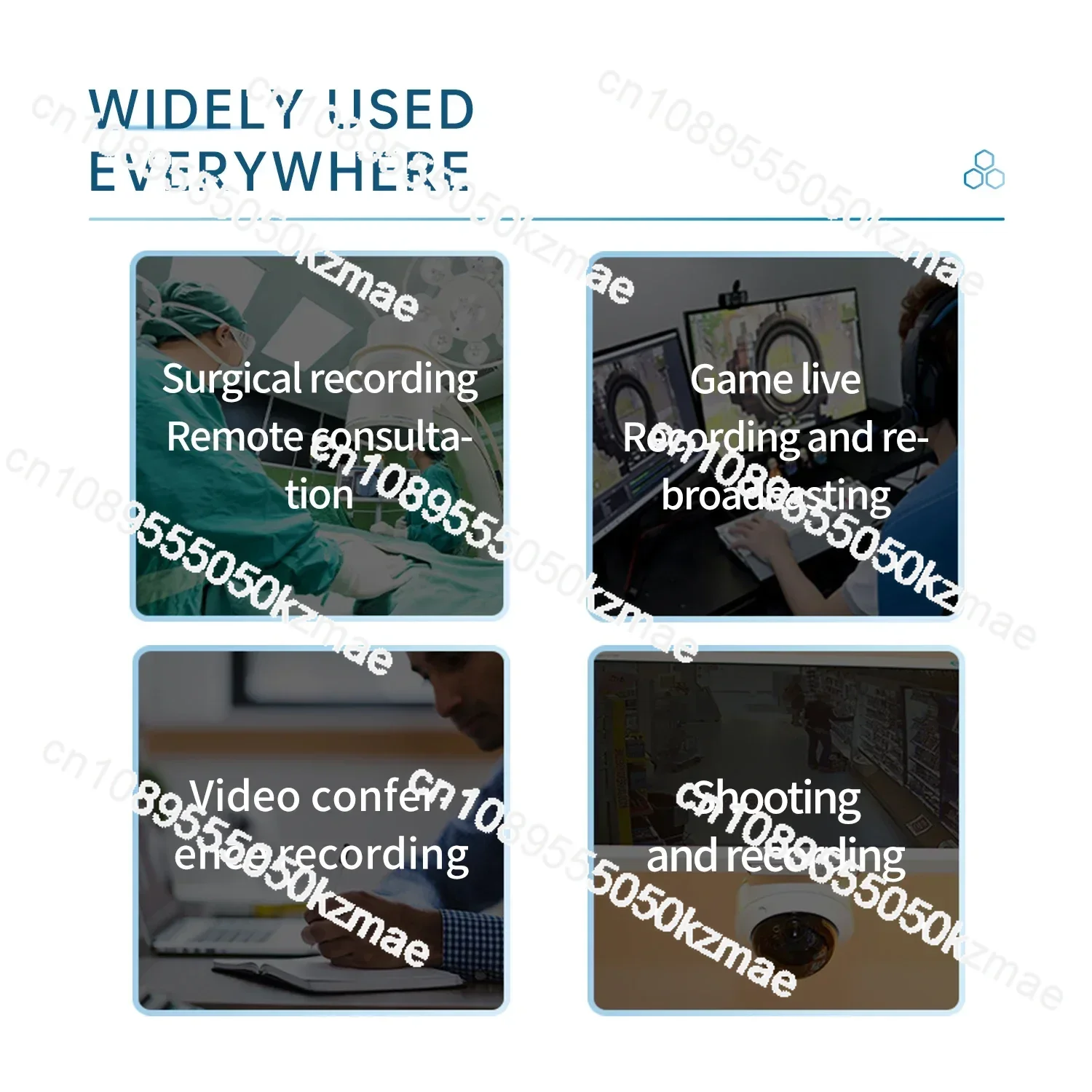 متوفر BM1000H HDMI بطاقة التقاط الفيديو صندوق التشفير SRT RTMP RTSP H.265 H.264 NVR Vmix يوتيوب فيسبوك IPTV #5