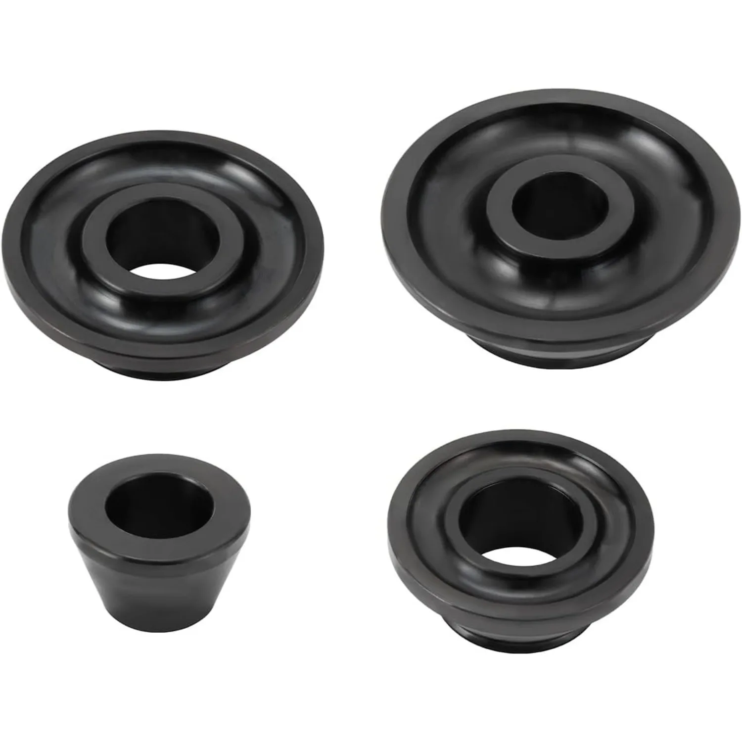 

4Pcs Wheel Balancer Cone 36mm Wheel Balancer Standard Taper Cone Kit for SUV Truck Caravan Wheels with Hub Bores