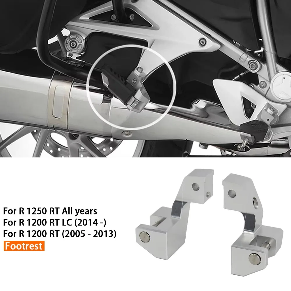 

For BMW R 1250 RT All years R1250RT NEW Motorcycle Passenger Footrest Foot Peg Lowering Kits R 1200 RT LC