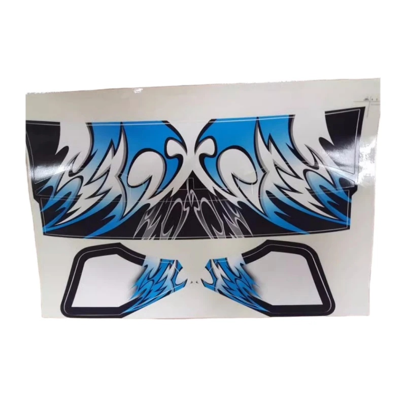 1/8 Off-Road Buggy Truck Tail Wings Sticker, Set of four