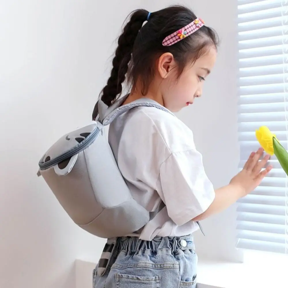 Mochila escolar transpirable para niños, bolso de hombro ligero de dibujos animados, impermeable, gran capacidad