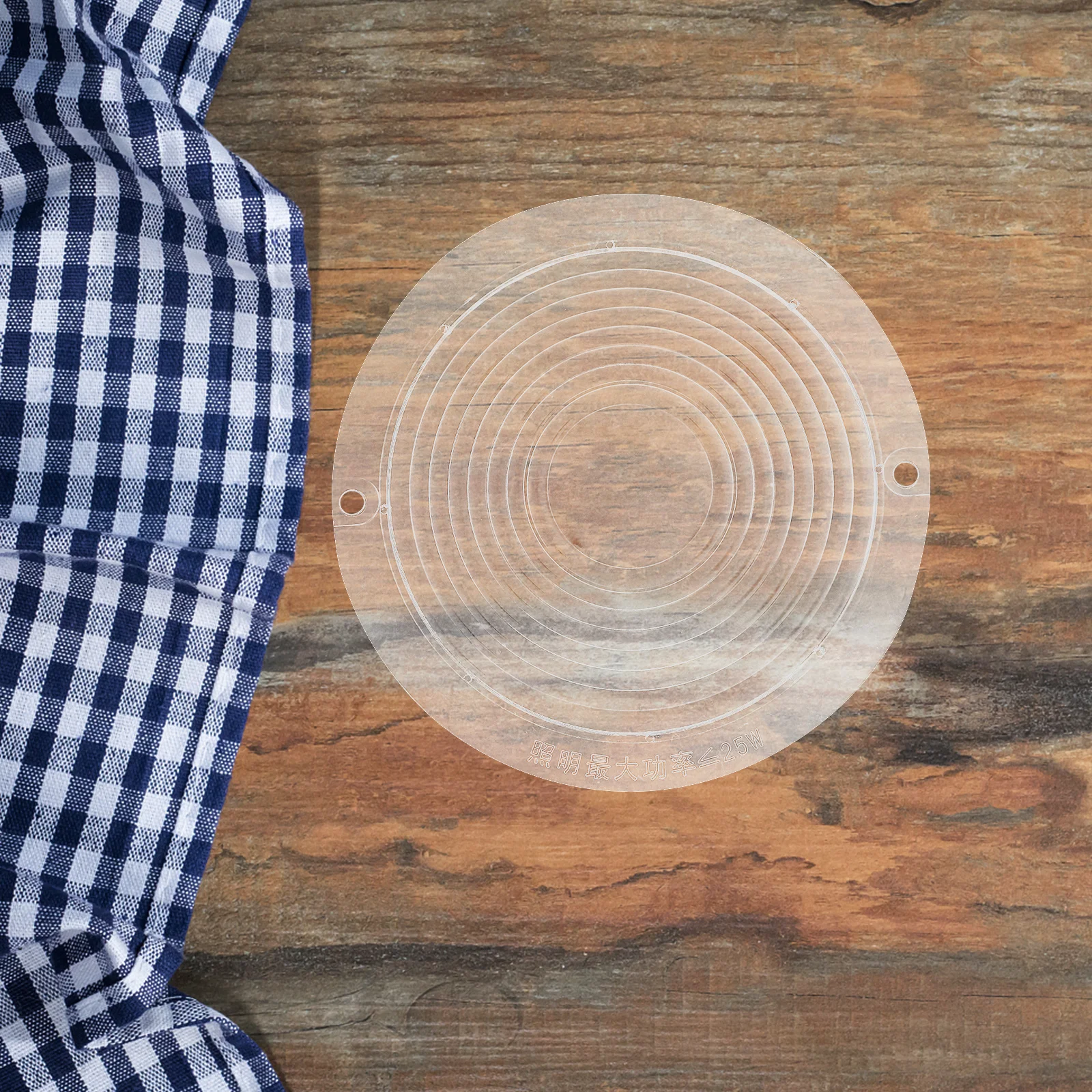 غطاء خفيف شفاف المدى لمصابيح شفاط المطبخ، هيكل يدوم طويلاً، شفاط المطبخ سهل التركيب #1