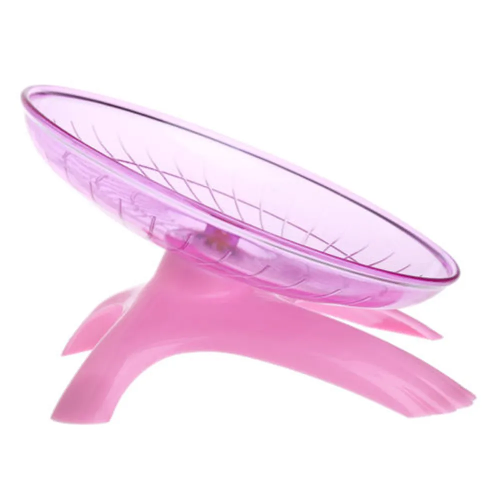 Running Disc Flying Saucer Exercise Wheel Toy for Mice Dwarf Hamsters Pet 18cm images - 6