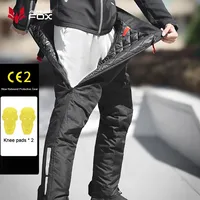Winter Motorbike Trousers Men's Motorcycle Quick Release Pants Built in CE Protectors Warm Waterproof Off-road Motocross Pants