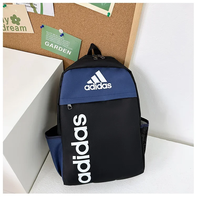 Adidas Originals-Sac d'École Classique en Polyester, Sacoche d'Extérieur à Fermeture Éclair, Maillot Unisexe de Grande Capacité