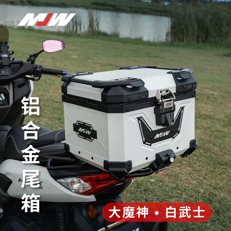 Great Demon God White Water Transfer Hanger BM Lock 45L55L Quick Release Motorcycle Aluminum Alloy Tail Box Waterproof Box
