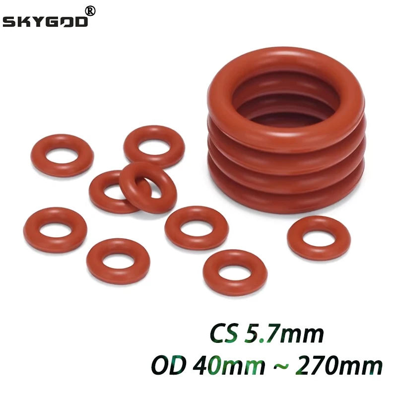 5Pcs Red Cs 5.7Mm O…