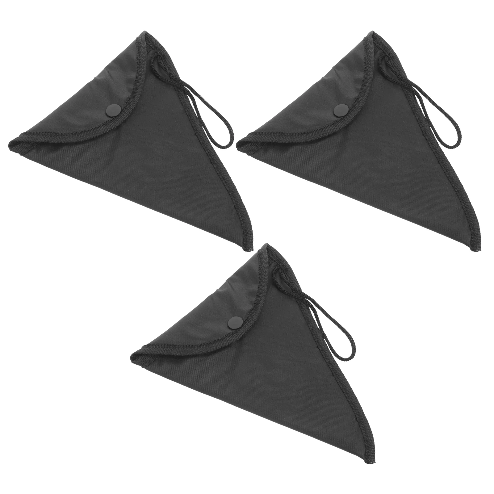 

3 Pcs Holes Ocarina Bags Triangle 12 Holes Ocarina Bag Storage Portable Fabric Safe Protective Musical Instrument