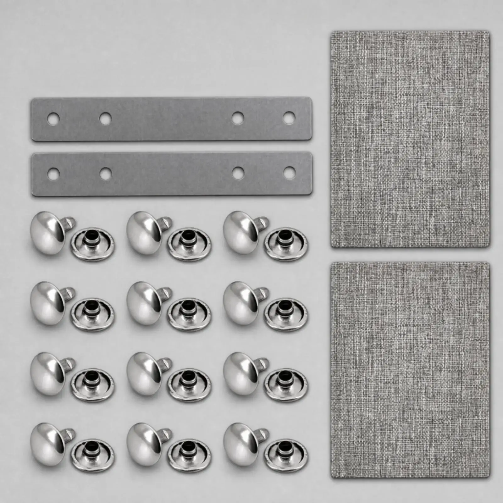 Curtain and Roller Strapping Repair Kit Metal Fasteners with L Pin for Broken Webbing Home Quick Fix