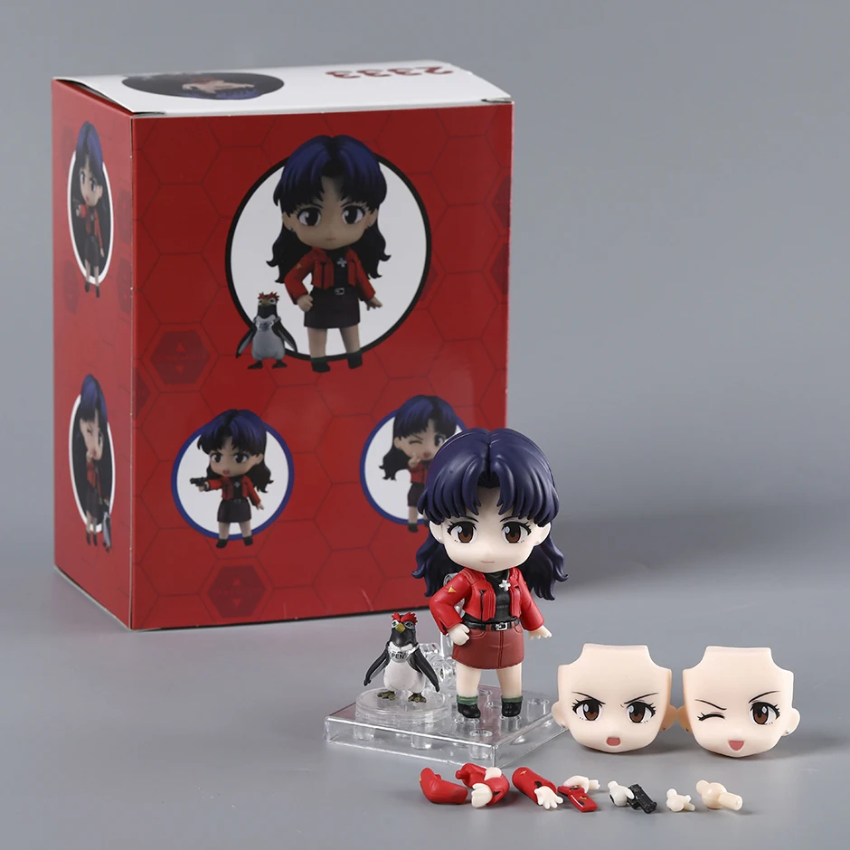 NO.2333 Neue Theaterausgabe Misato Katsuragi Q-Version Actionfigur Sammlermodell Spielzeugpuppe Geschenk
