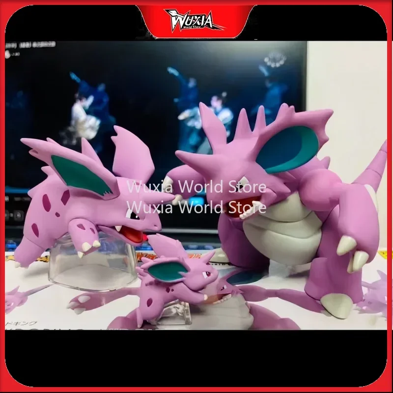 

15 см Nidoking Nidorino Nidoran фигурки Покемон аниме окружающая коллекция фигурок украшения для рабочего стола лучшие подарки для детей